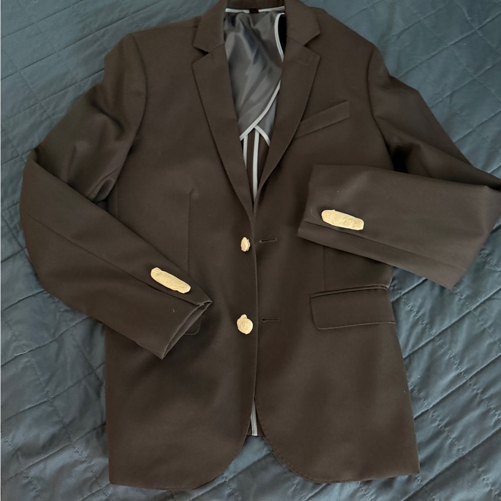Crewcuts Navy Blue Blazer with Gold Buttons